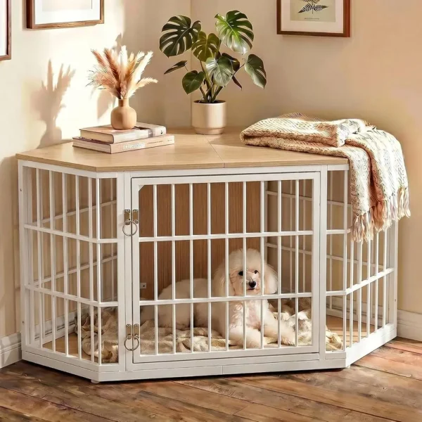 52" Dog Wooden Crate