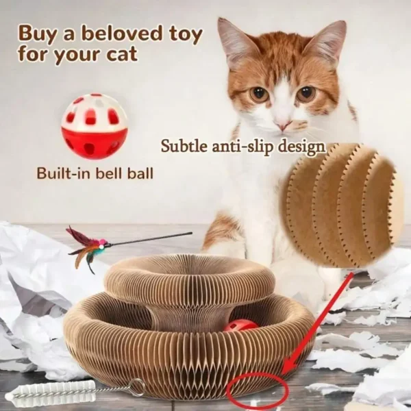 Extra Thick Scratching Pad Interactive Toy