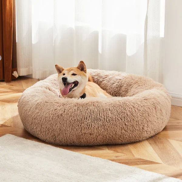Anti-Slip Fluffy Plush Washable Bed