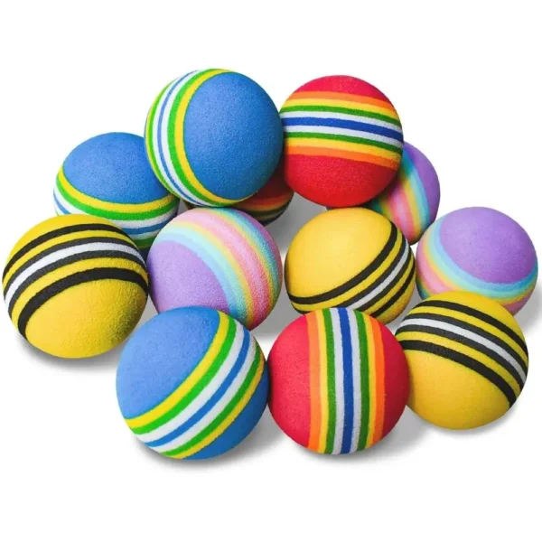 12 Pack Soccer Balls, Soft, Quiet, Interactive Toys