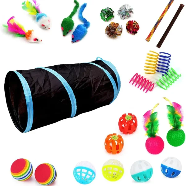 25 Pcs Kitten or Cat Toy Set